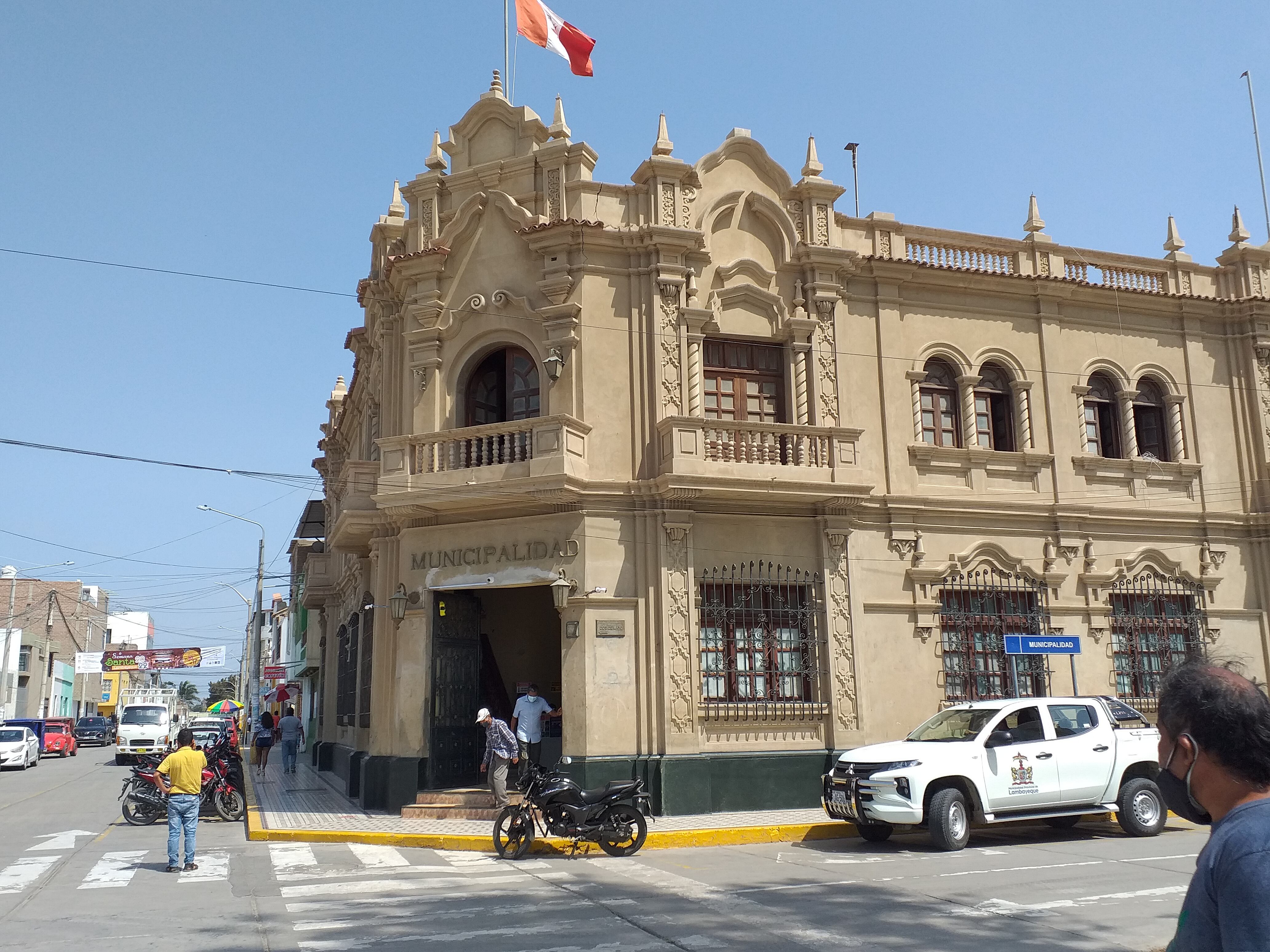Irregularidades en la municipalidad de Lambayeque.