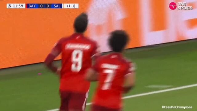Bayern vs. Salzburg: Lewandowski convierte tres goles para los alemanes en Champions League (VIDEO)