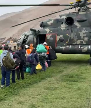 Tardaron 5 días para evacuar a los pasajeros varados en la Pnamerciana Sur