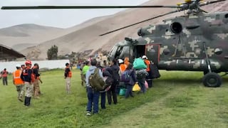 Arequipa: 5 días después activan puente aéreo en la Panamericana Sur porque no había helicópteros