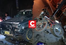 Menor muere en hospital de Tarma tras violento choque entre moto y camioneta
