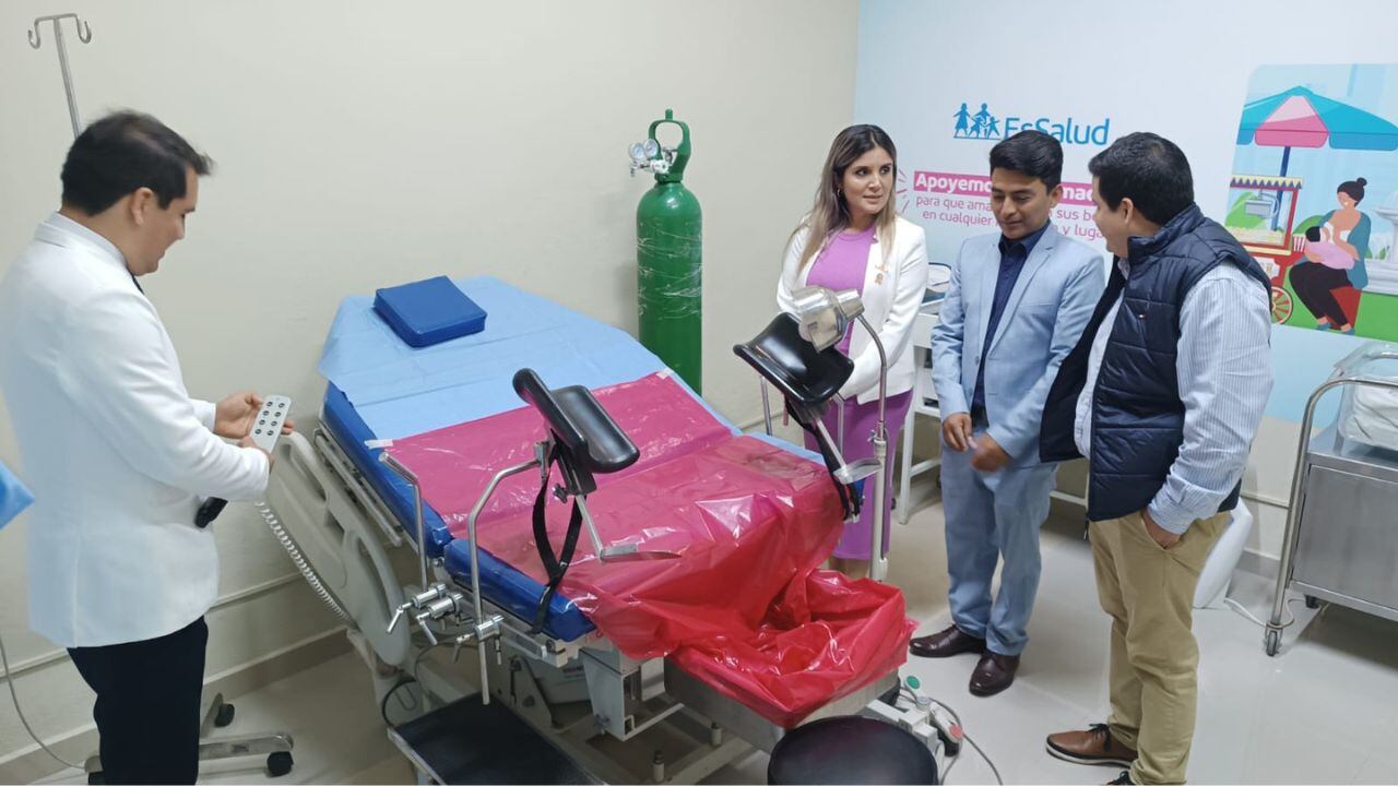 Gerenta de la Red Asistencial de EsSalud La Libertad dio apertura funcionamiento de nuevos servicios.