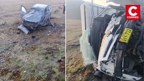 Choque frontal en la Carretera Central deja un fallecido en Junín