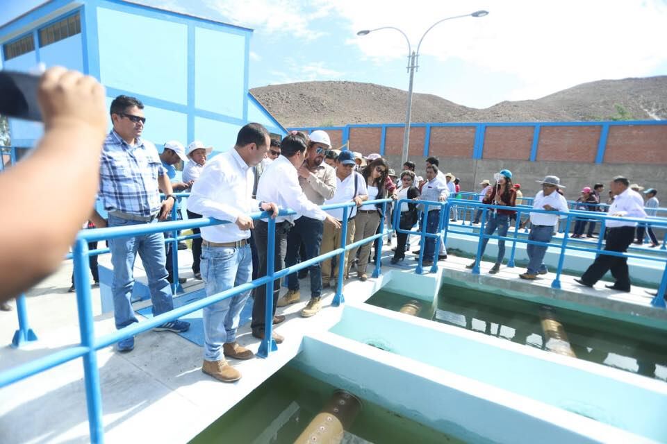 La planta de tratamiento de agua fue inaugurada en junio del 2019