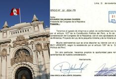 Poder Ejecutivo presentó proyecto de ley MAPE al Congreso con carácter “muy urgente”