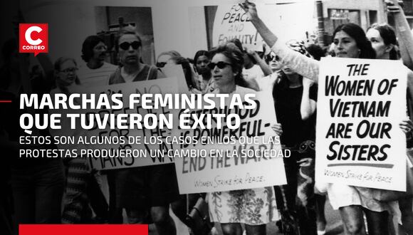 Huelgas feministas: cinco ejemplos de protestas de mujeres en el mundo que tuvieron éxito
