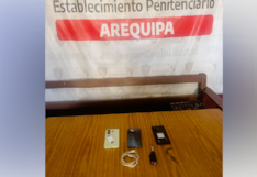 Escondían celulares en un balde dentro del penal de Arequipa