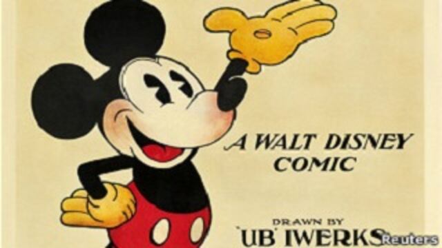 Subastan póster de Mickey Mouse en U$ 100,000