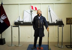Recrean al almirante Miguel Grau Seminario a tamaño real en Arequipa