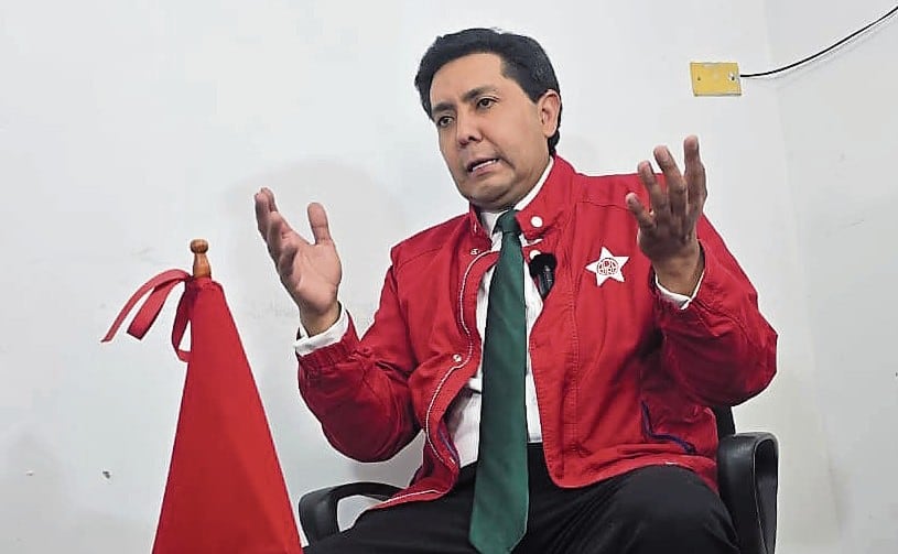 Hugo Aguilar, candidato al Gobierno Regional de Arequipa (Foto: Omar Cruz/@photo.gec)