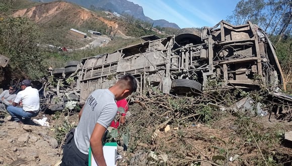 Sutran inicia acciones legales contra el bus que dejó como saldo 13 muertos en Limón de Porcuya (Huarmaca), Piura