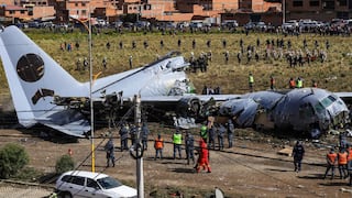 Bolivia declara tres días de duelo por el accidente aéreo que dejó 22 muertos