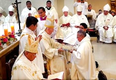 Toma de posesión y consagración episcopal a Monseñor Luciano Maza Huamán