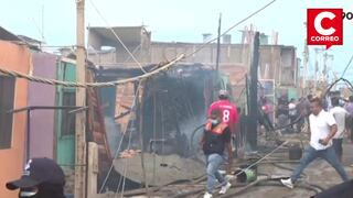 Madre e hijo pierden la vida en incendio en el Callao