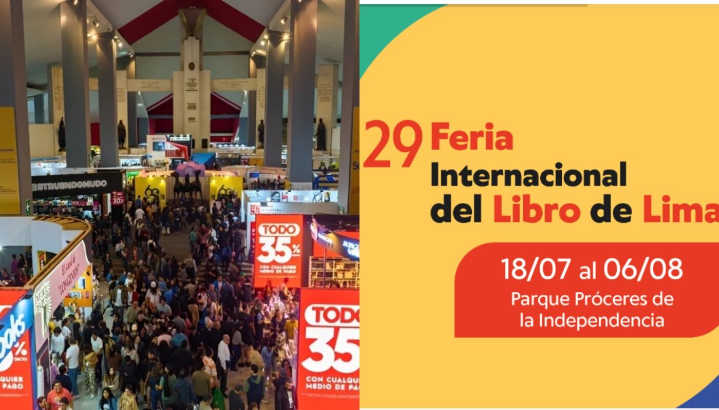 FIL Lima 2025: conoce todos los detalles sobre quiénes pueden ingresar gratis a la Feria del Libro, cuáles son los requisitos y cómo acceder a este beneficio especial. (Foto Cámara de Comercio- composición GEC)