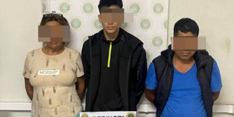 Se allanó dos casas y se intervino a dos hombres y una mujer que serian los encargados de traficar y vender el ilegal producto.