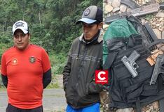 Ronderos arrestraron a dos sospechosos que portaban armas de corto y largo alcance en Puno