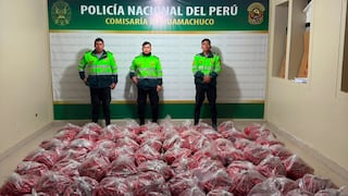 Incautan 70 bolsas de explosivos destinadas a la minería ilegal en La Libertad