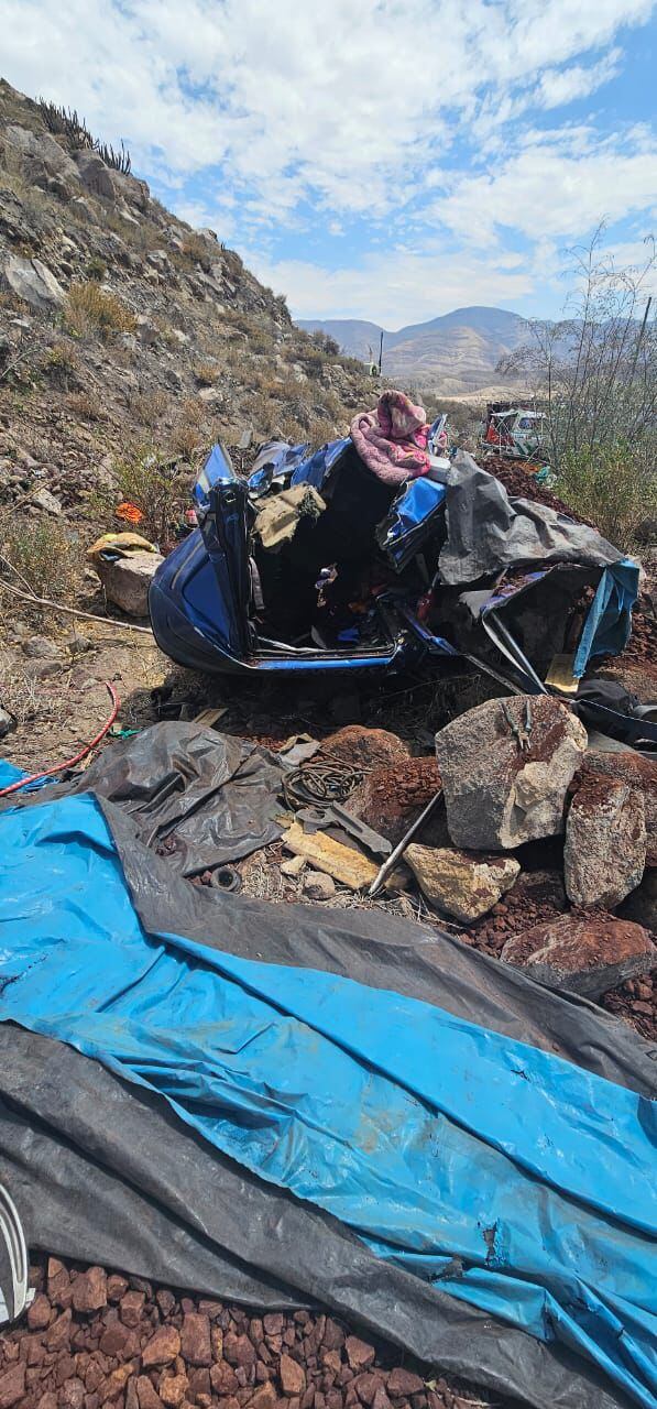 Despiste de camión en Yura deja un muerto y un herido. Foto: Difusión.
