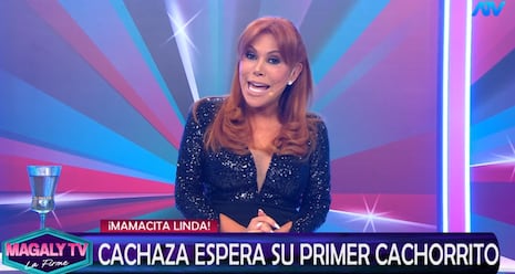Magaly Medina asegura que Cachaza tiene cinco meses de embarazo y alista su boda