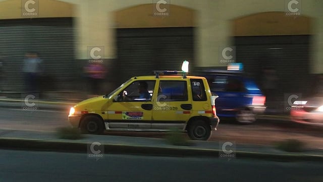 Reaparecen los falsos taxis en Arequipa