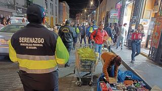 Comerciantes del centro de Arequipa piden plan contra el comercio ambulatorio