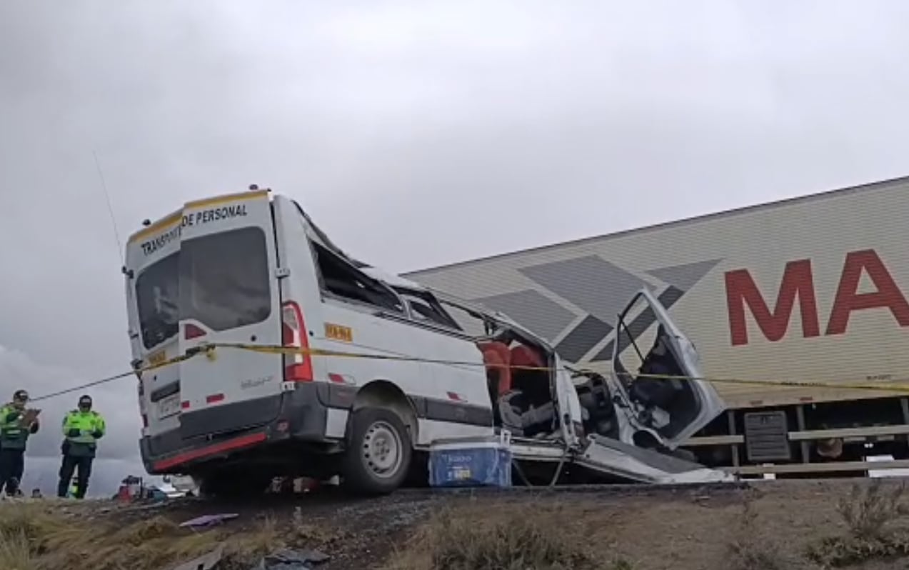 Aumenta a 13 las personas fallecidas por accidente en la carretera Arequipa-Puno (Foto: GEC)