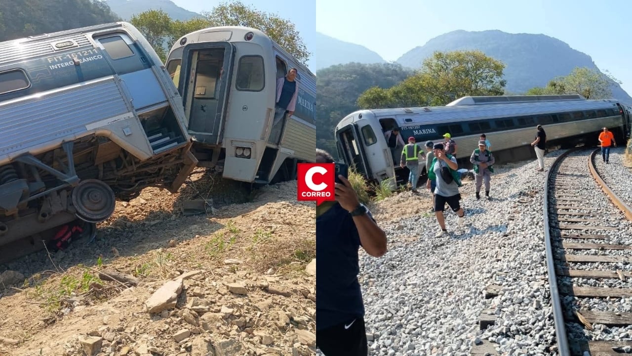 Tragedia en México: descarrilamiento del Tren Interoceánico deja 13 muertos y casi 100 heridos en Oaxaca. Composición: Diario Correo.