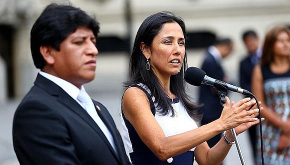 El parlamentario Josué Gutiérrez Cóndor  desplegó una férrea defensa de Heredia, investigada en el caso Odebrehct,  en el gobiero de Humala (Foto: El Comercio)
