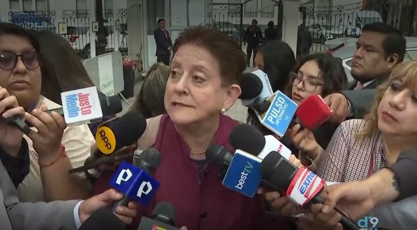 La senadora de Renovación Popular rechazó las posibles amenazas contra la presidenta Keiko Fujimori y sostuvo que ningún acto de intimidación debe ser tolerado. (Captura de imagen: Canal N)
