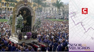Señor de los Milagros realiza hoy su segunda procesión: Conoce la ruta y los desvíos en Lima