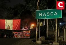 Panamericana Sur bloqueada en Nasca: Pasajeros llevan tres días varados por protesta minera