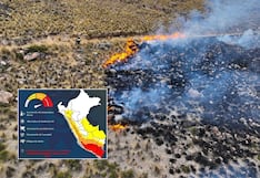 Alerta roja en Arequipa: Las ocho provincias, en riesgo extremo de incendios forestales