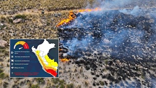 Alerta roja en Arequipa: Las ocho provincias, en riesgo extremo de incendios forestales
