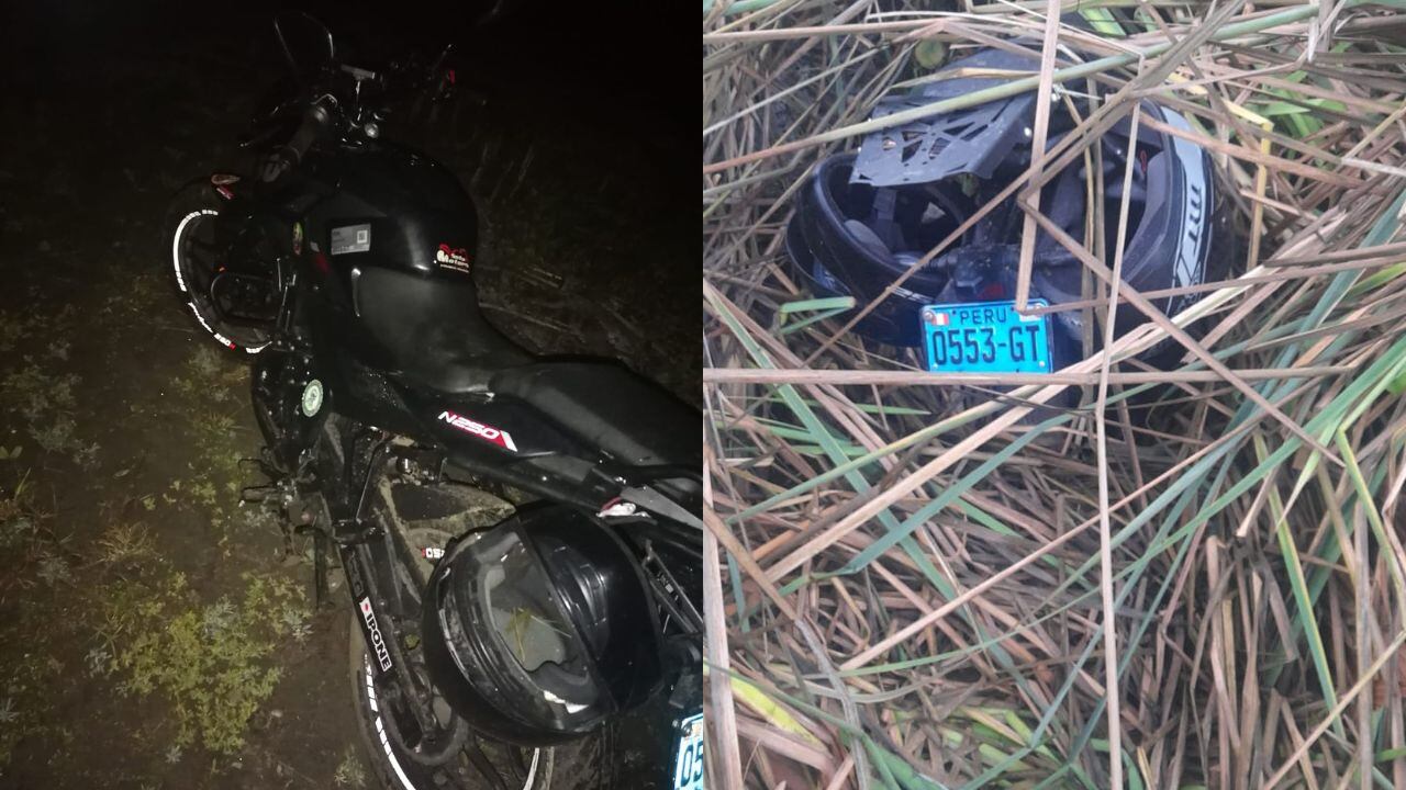 El vehículo se encontraba entre las totoras de la zona del Dren.