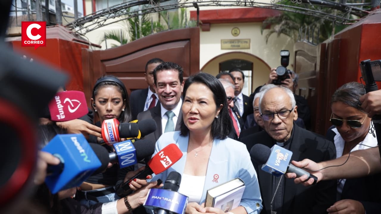 Conferencia Episcopal y Keiko Fujimori acuerdan trabajar juntos por la visita del papa León XIV