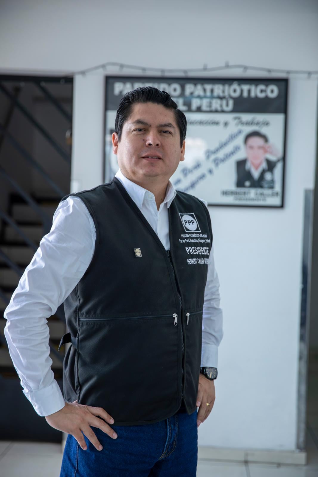 Herbert Caller postula por primera vez a la Presidencia de la República. (Foto: Giancarlo Ávila /GEC)