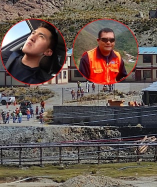 Dos trabajadores de la minera Arcata se encuentran desaparecidos. Se trata de Jimmy Samayani Mamani (izquierda) y Jesús Salinas Poma (derecha). Foto: Composición GEC.