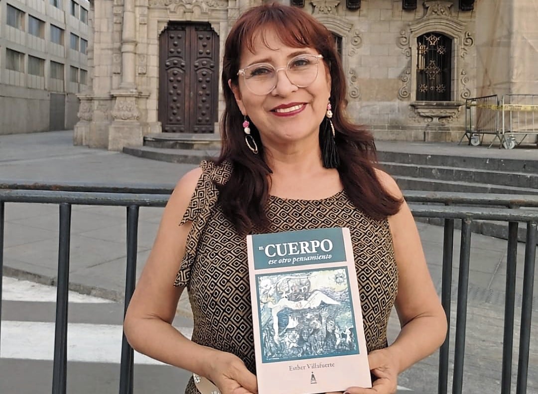 Esther Villafuerte Cuentas, poeta y educadora. Foto: Cortesía.