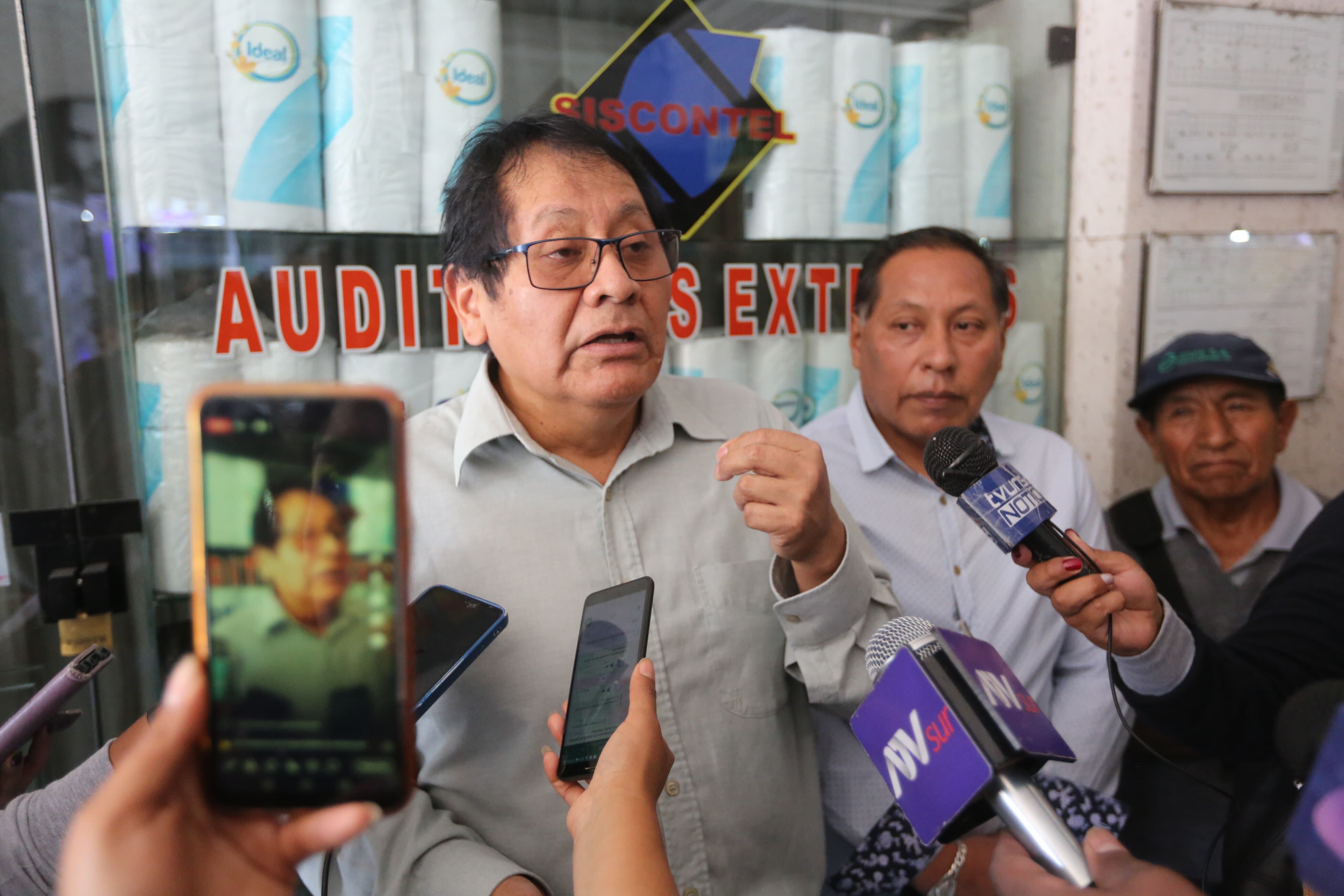 Presidente de la Cámara de Centros Comerciales de Arequipa, Herbert Peñaloza. (Foto: Leonardo Cuito)