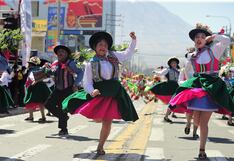 El Corso de la Amistad por el 485 aniversario de Arequipa en fotos