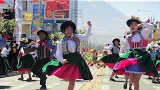 El Corso de la Amistad por el 485 aniversario de Arequipa en fotos