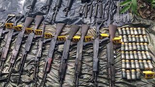 Colombia: ​incautan depósito de armamento de disidentes de las FARC 