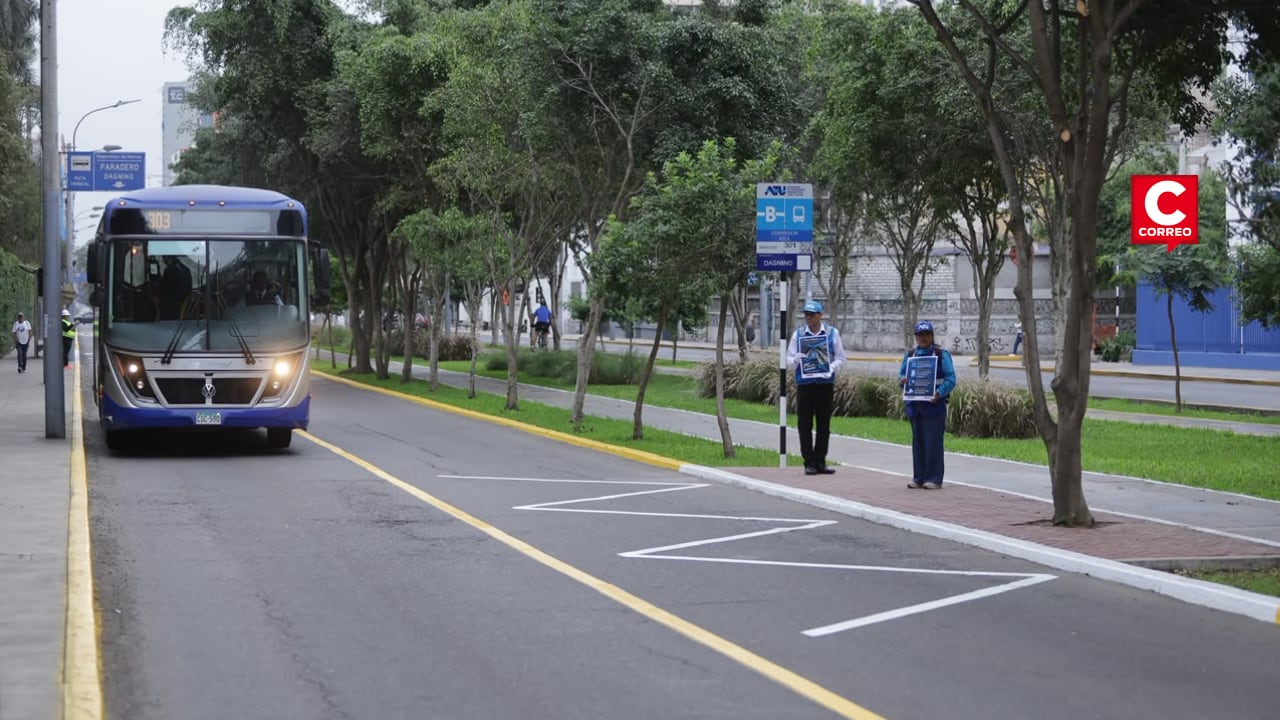 La Autoridad de Transporte Urbano informó que dedicará esta semana a orientar a conductores, peatones y ciclistas sobre la nueva configuración vial. El plan piloto beneficiará a más de 70 mil usuarios diarios del Corredor Azul. (Fotos: Hugo Pérez/GEC)