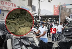 Independencia: incautan autopartes valorizadas en s/ 940 mil tras operativo policial en mercado ‘La 50’
