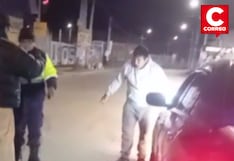 Huancayo: Pelea entre conductores termina con heridos y moviliza a familiares con palos y piedras