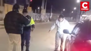 Huancayo: Pelea entre conductores termina con heridos y moviliza a familiares con palos y piedras