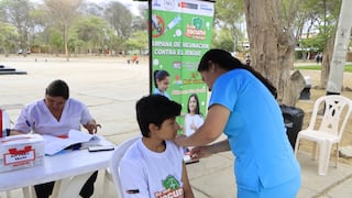 Piura: Diresa inicia jornada de vacunación contra el dengue
