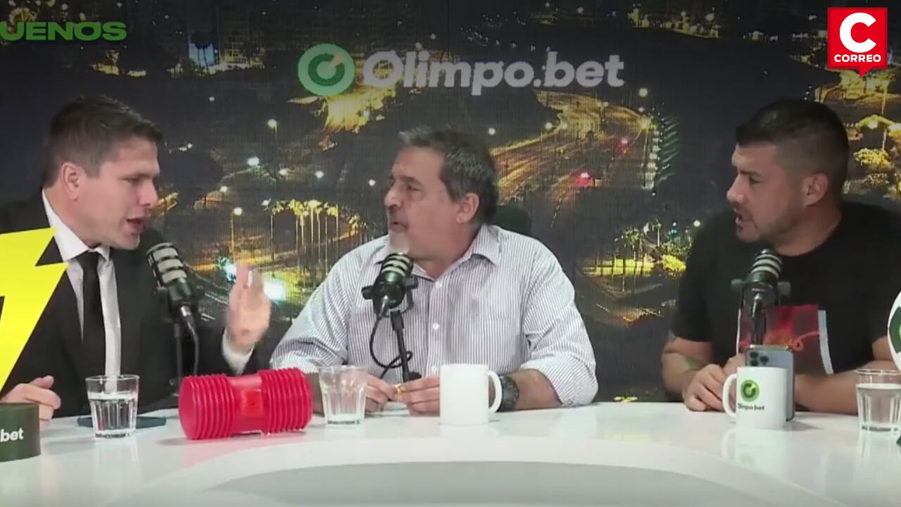 Gonzalo Núñez despide en vivo a Erick Delgado y Paco Bazán