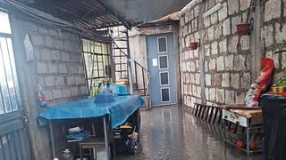 Primeras emergencias en Arequipa por dos días de lluvias (VIDEO)